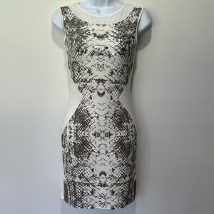 Beautiful silver sequin dress